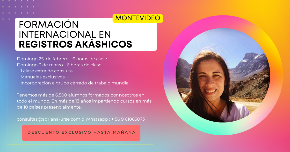 Registros Akáshicos Montevideo 2024 AdrianaUrse